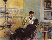 Edouard Vuillard Dr.Georges Viau in His Office Treating Annette Roussel Spain oil painting artist
